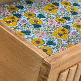 Parisian wardrobe art deco wood brut