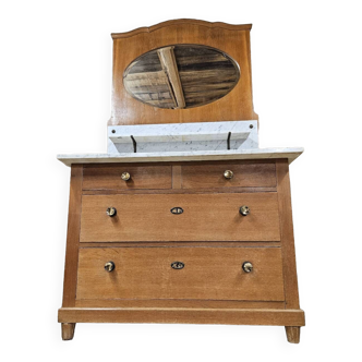 Vintage 1960s dressing table chest of drawers