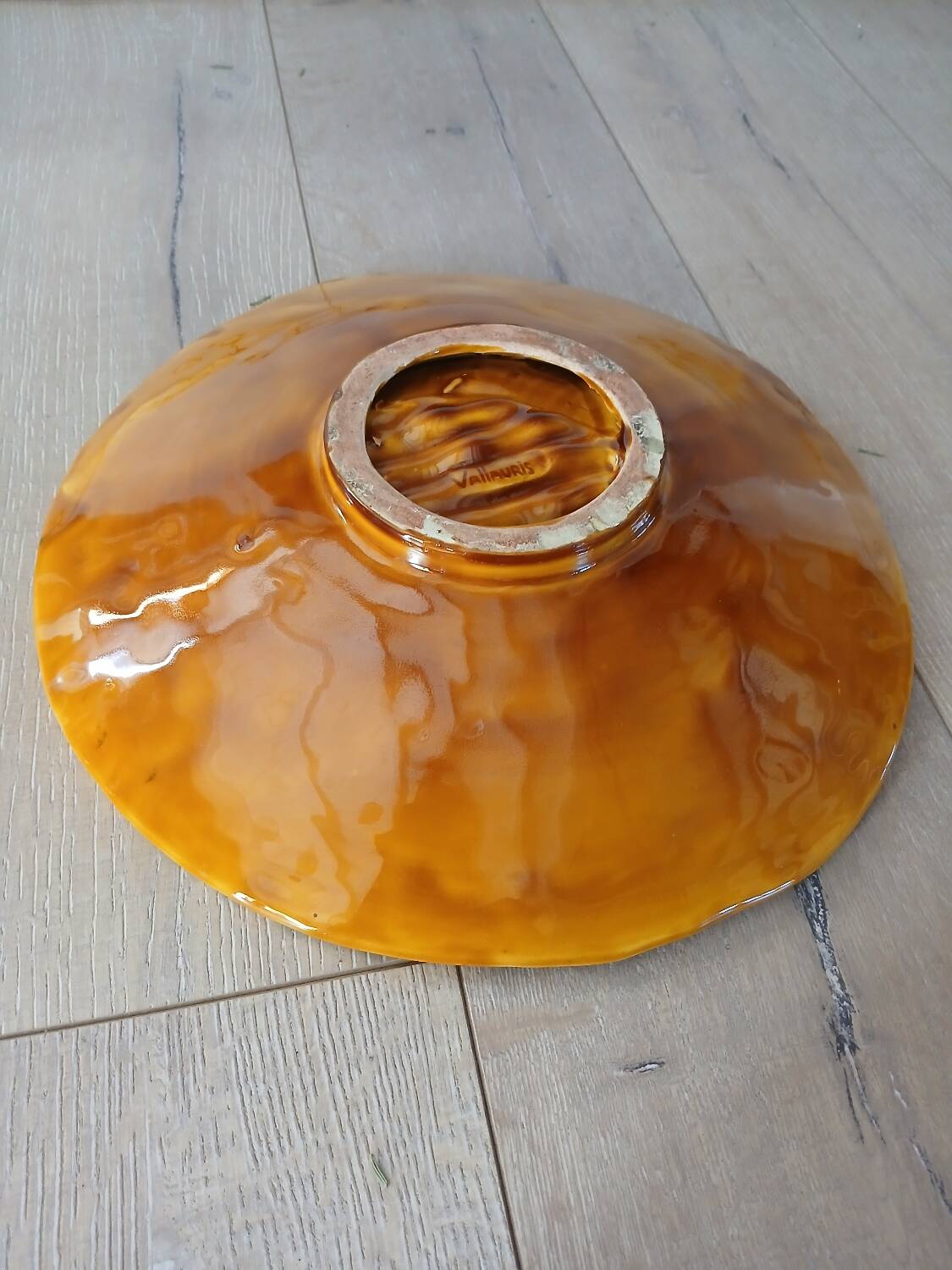 Antique fruit bowl from Vallauris