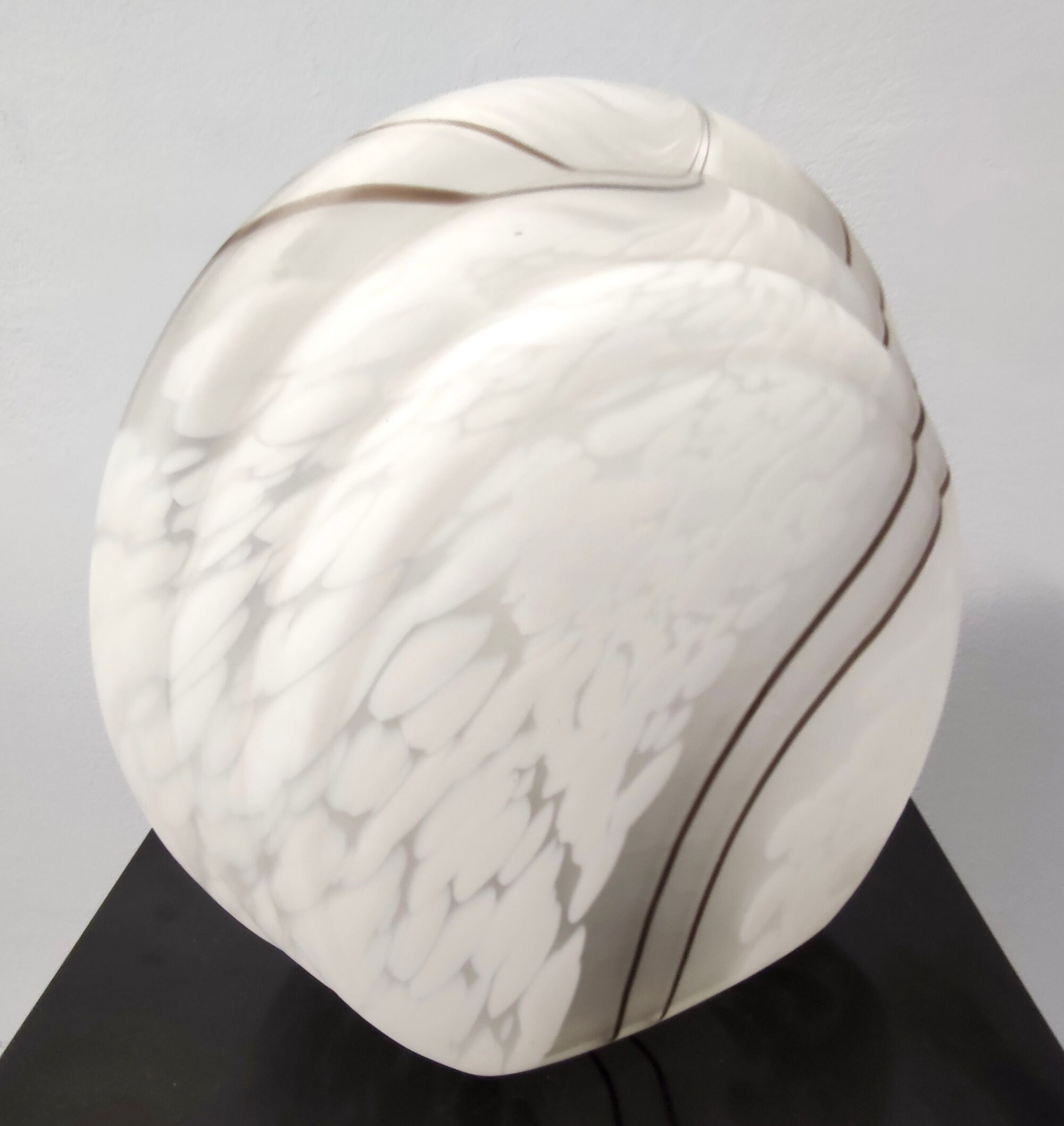 Postmodern murano glass table lamp