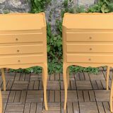 Pair of vintage Louis XV style bedside tables