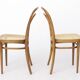 Pair of Vintage Thonet Model 14 Chairs | Radomsko Bentwood Dining Chairs |