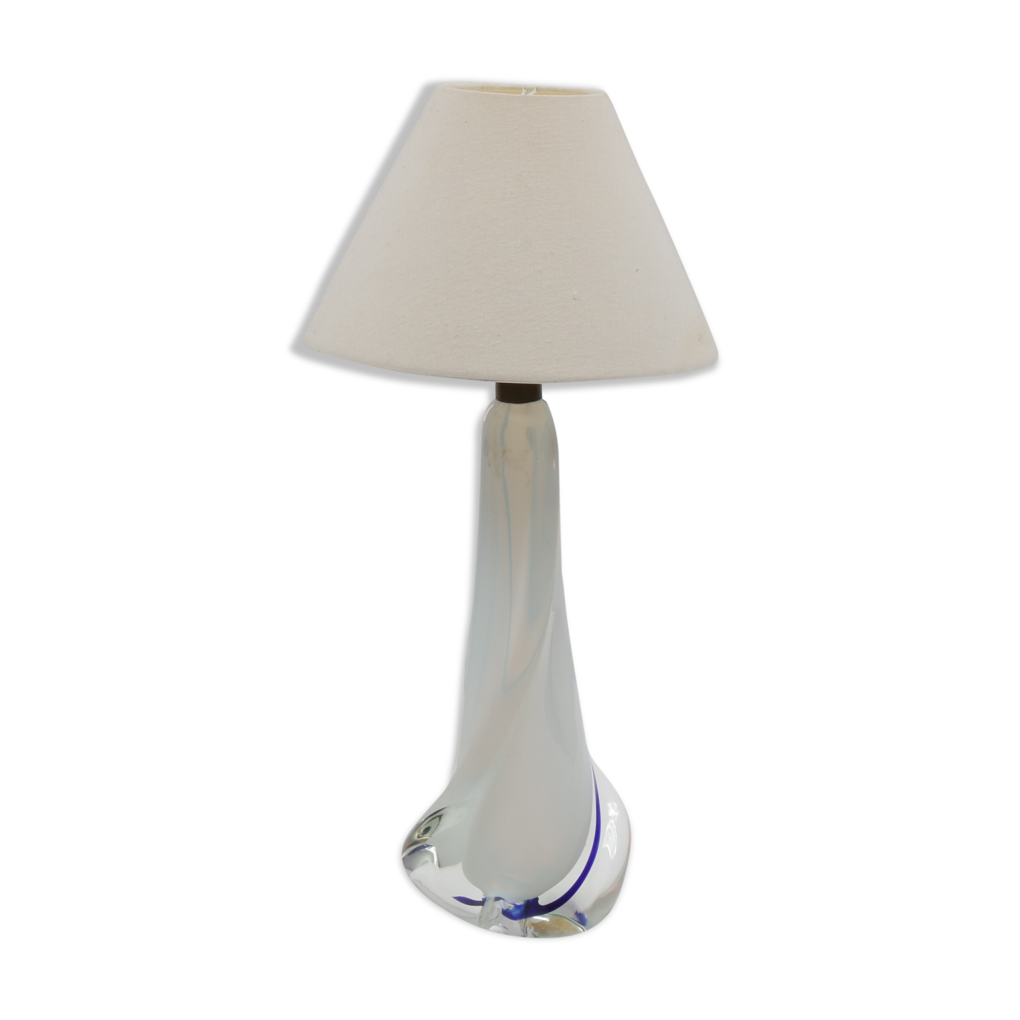 Lampe en verre de Murano par Seguso Murano en Italie 1950
