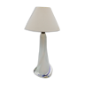 Murano glass table lamp  manufactured by Seguso Murano in Italy 1960