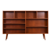 Mid-Century Danish Teak Bookcase, 1960s.