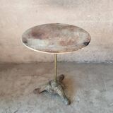Garden pedestal table