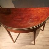 Eighteenth-century "half-moon" table