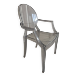 set of 2 x Louis Ghost armchairs Philippe Starck (Kartell)