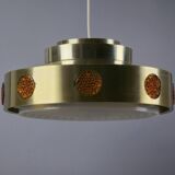 1960s Danish Mid-century Modern Vitrika Pendant Lamp.