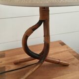 Rattan lamp