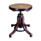Bistro stool with screw and piano Thonet 1895-1910 ca