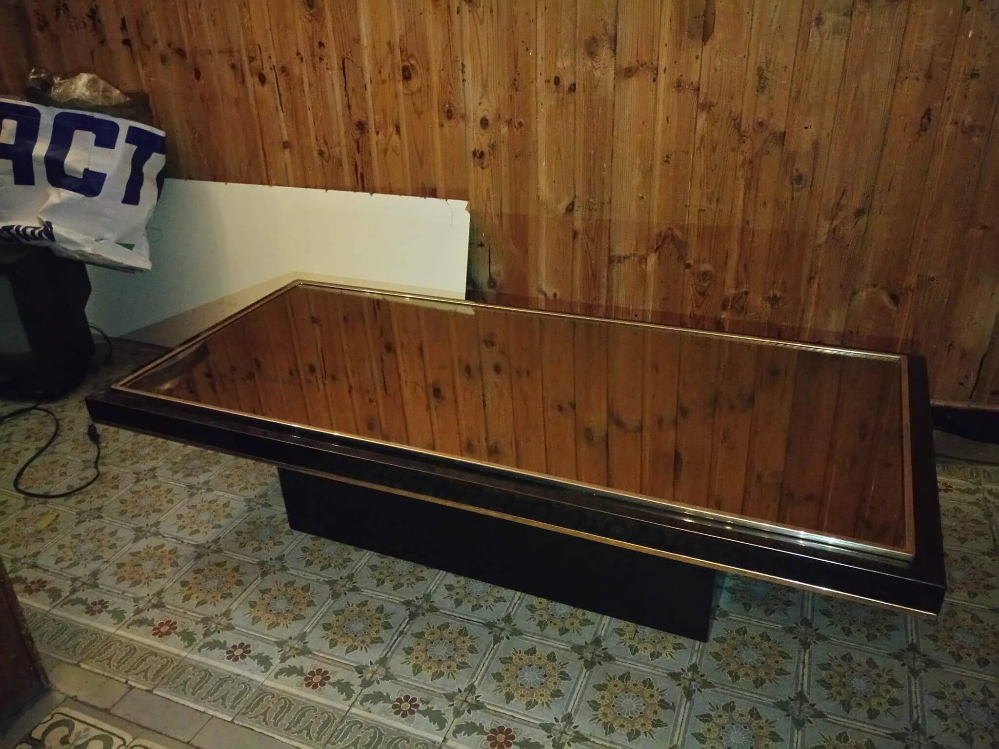 1970s vintage coffee table by Roger Vanheve