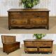 Louis XV 19th-century chest in chestnut with 2 drawers.