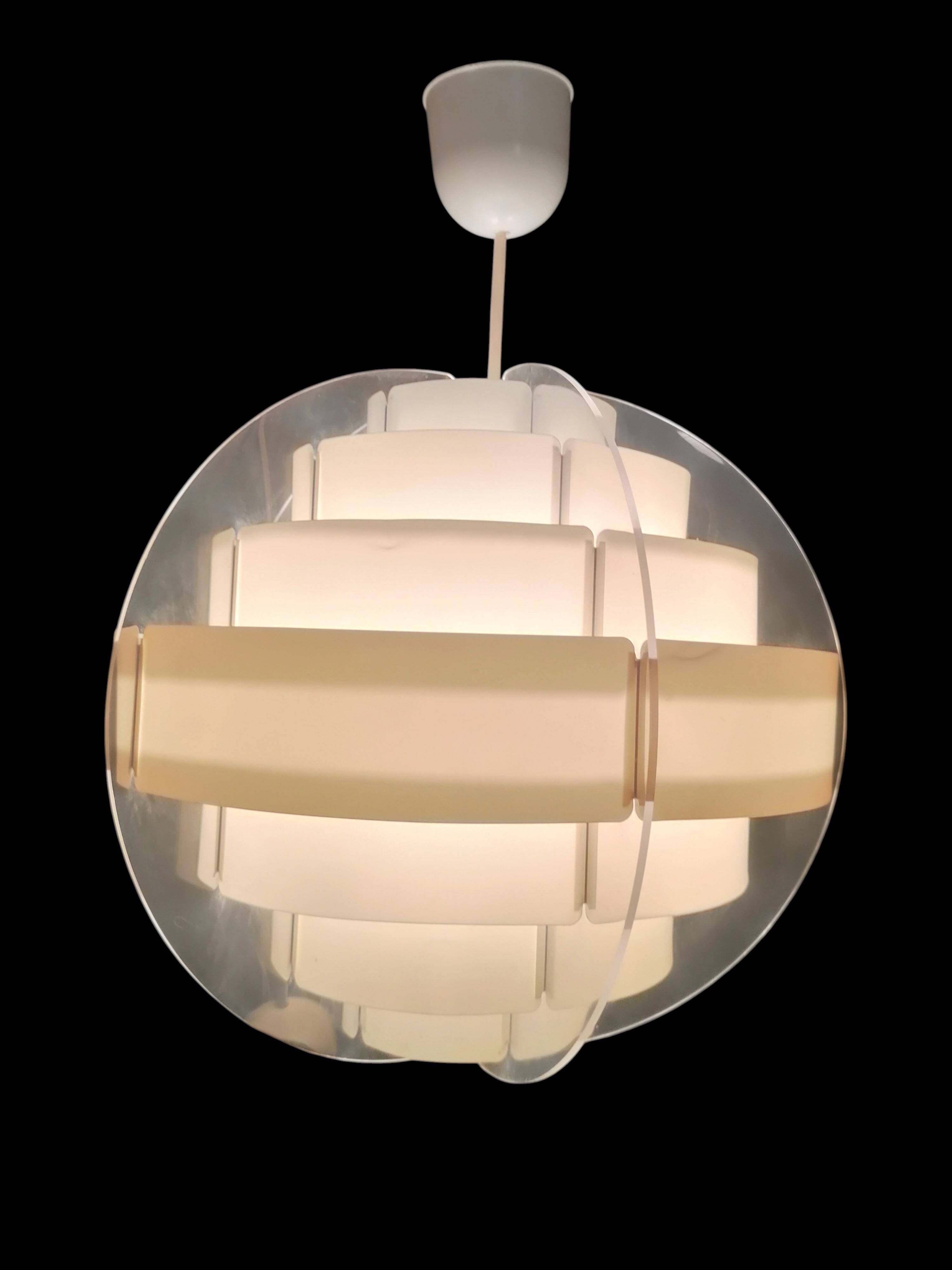 Lustre space age in plexiglass - Preben Jacobsen & Brylle