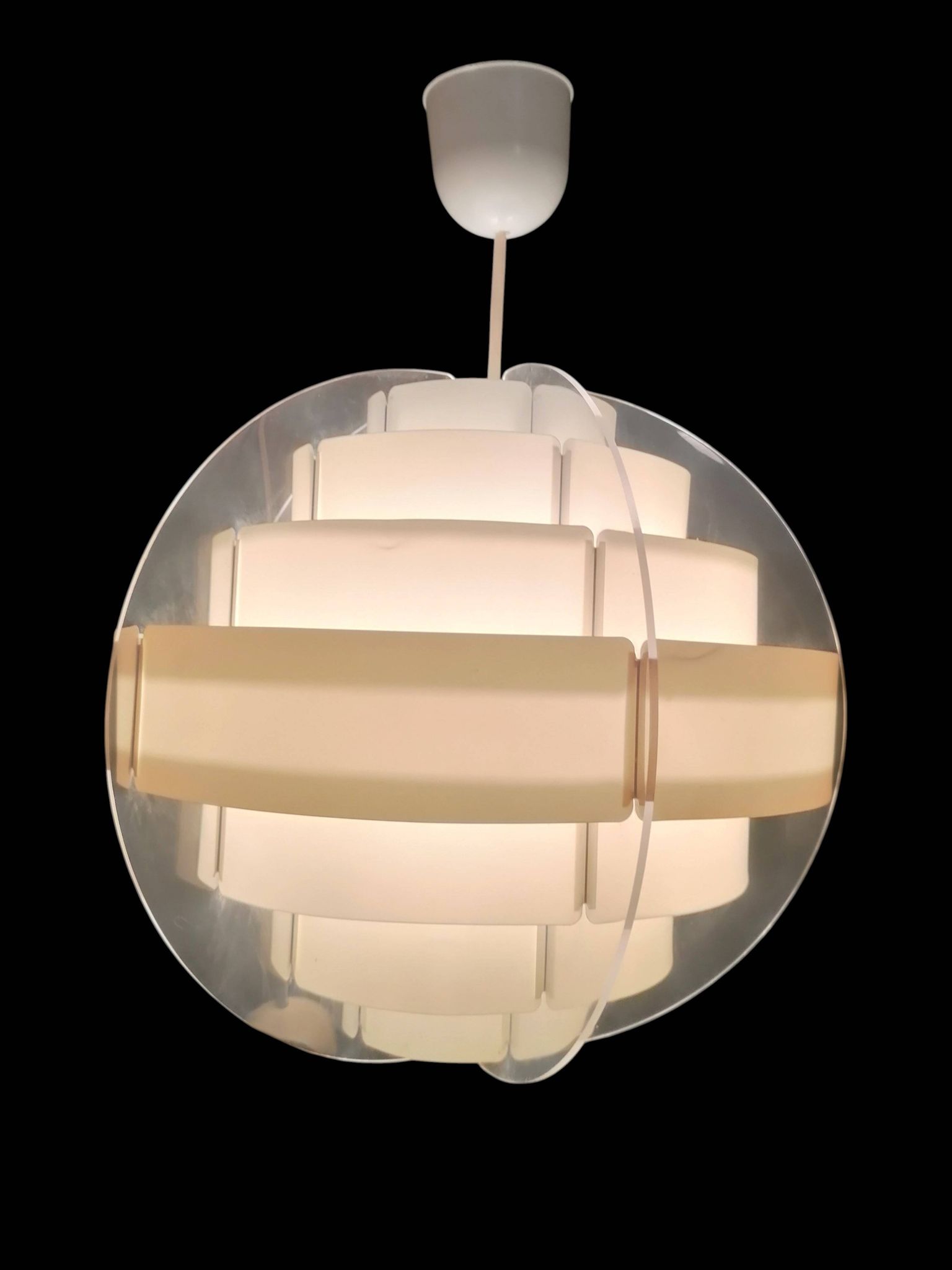 Lustre space age en pléxiglass - Preben Jacobsen & Brylle