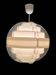 Lustre space age in plexiglass - Preben Jacobsen & Brylle