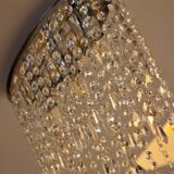 Minimalist glass fringe ceiling light