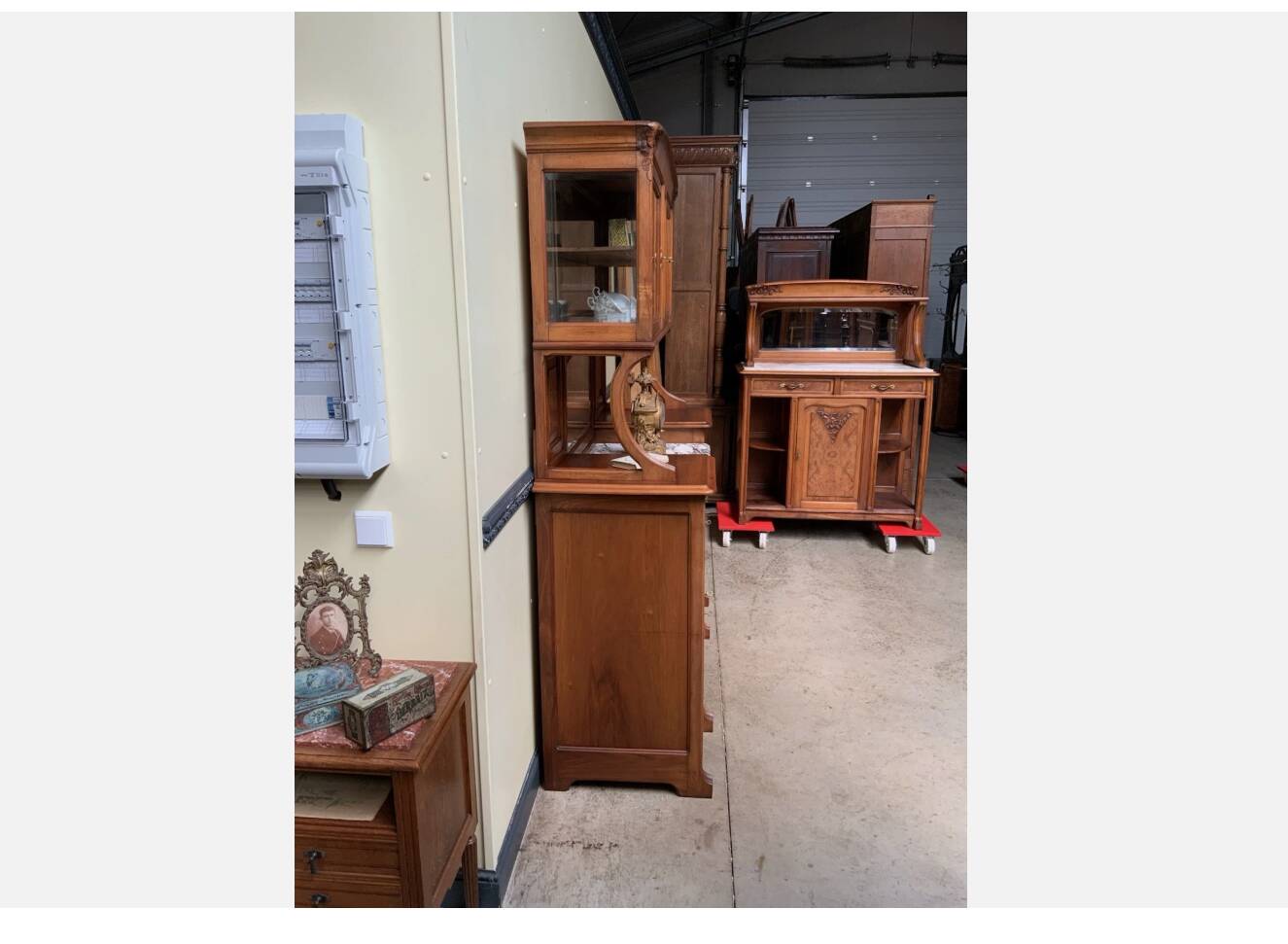 Antique - Buffet, Vertiko, Sideboard, Art Nouveau