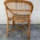 Vintage rattan armchair 60s-70s