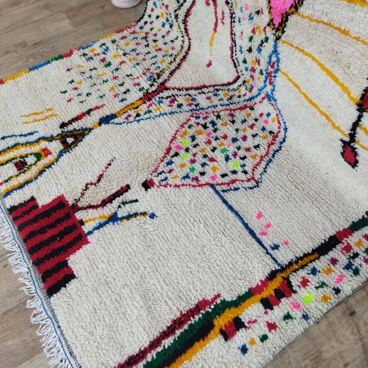 Handmade Moroccan Berber Rug 276 X 153 CM