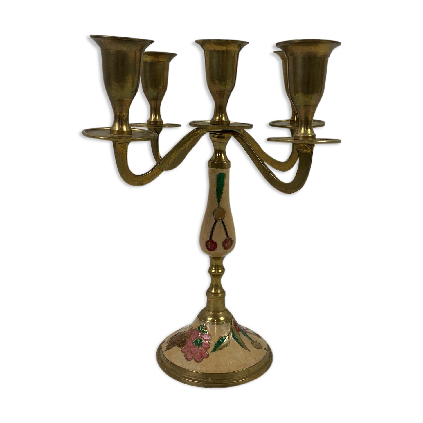 Brass chandelier 5 lights