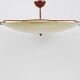 Large flush mount indirect light ceiling fixture from the Filmcasino in Vienna, 1950s.