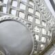 Openwork planter in Italian earthenware
