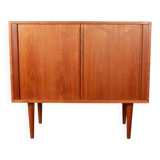 Small Danish teak sideboard model 42 by Kai Kristiansen, Feldballes.