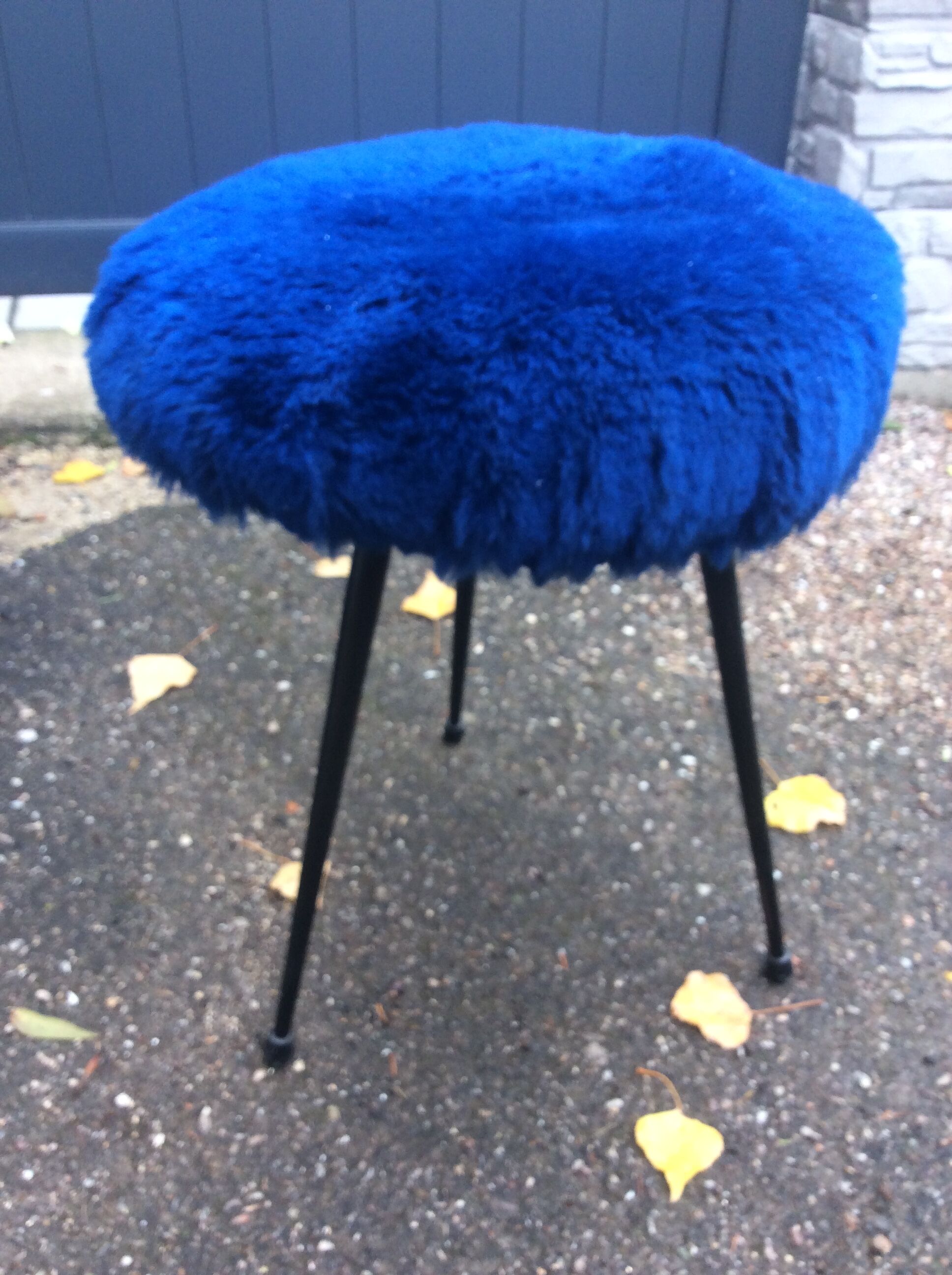 Stool and ottoman tripod 1960