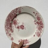 8 flat plates iron earth model Anémone by Bertrand Bordeaux