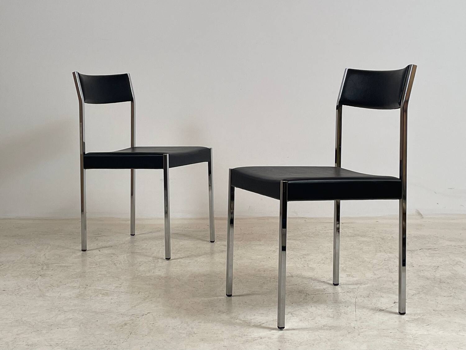 6 chairs by Ernst Lauclair 1966