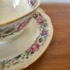 Limoges Bernardaud. Sauce boat in porcelain with floral decorations.