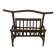 1970s rattan magazine rack