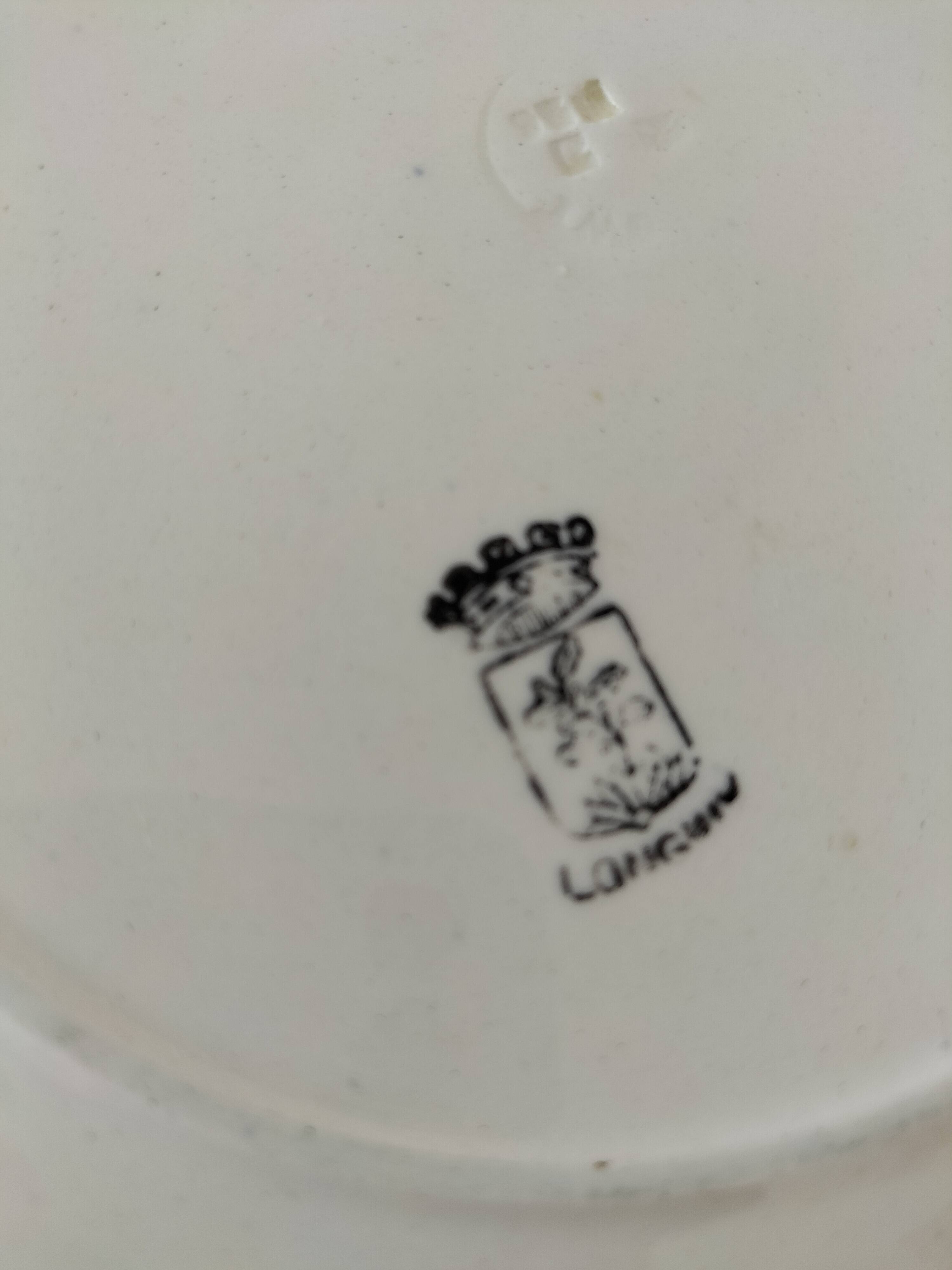 Longwy Art Deco plates
