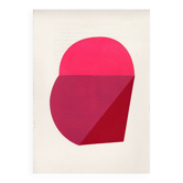 Collage abstrait -Jac - signé Eawy