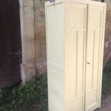 Parisian yellow wooden wardrobe