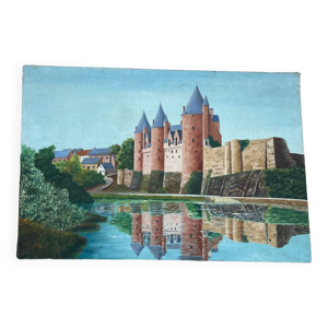 Huile sur toile paysage