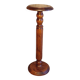 Turned wood presentation column