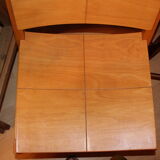 Paire de fauteuils scandinaves 1960 bois