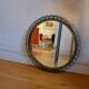 1960s brass and wrought iron sun mirror