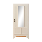Parisian wardrobe with mirror