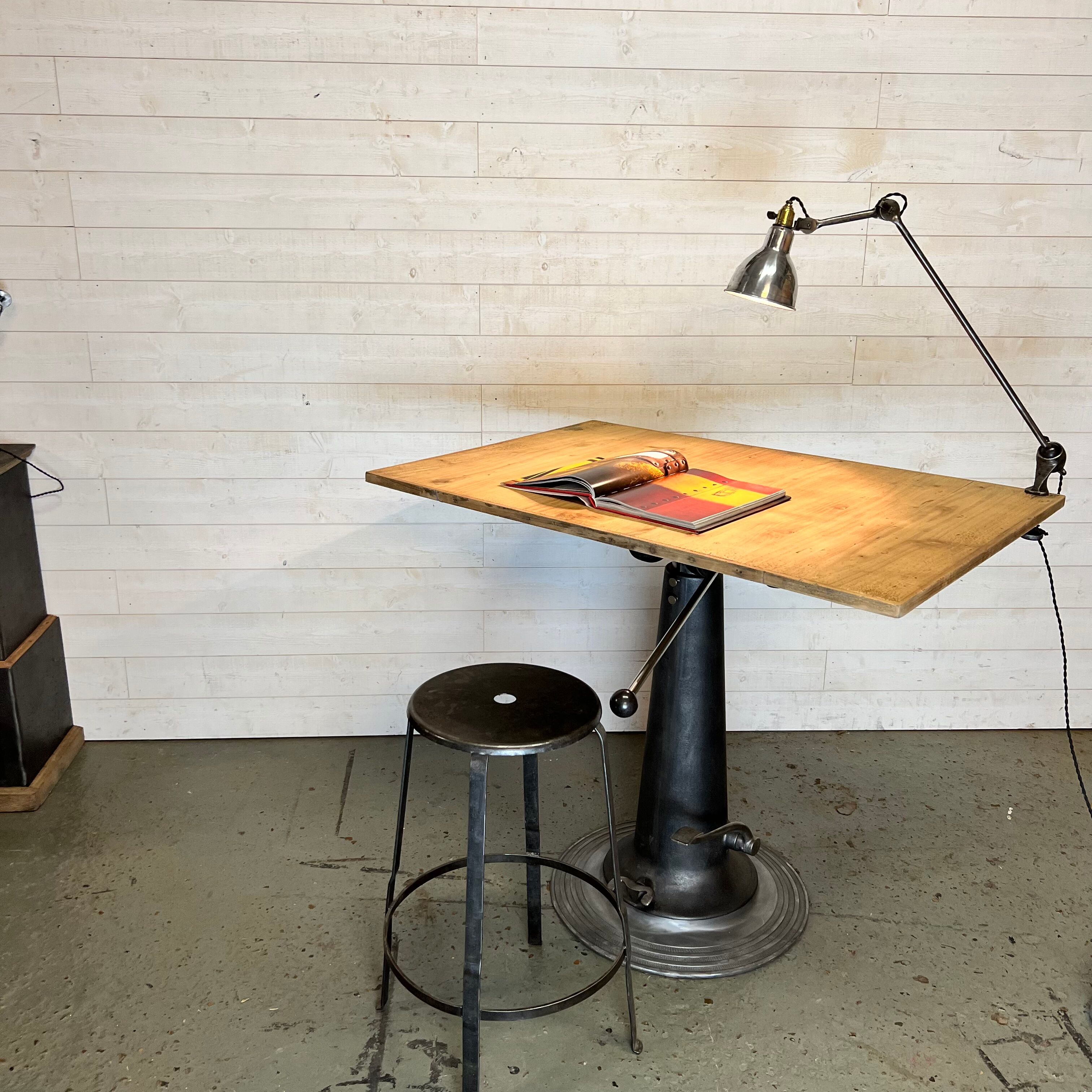 Architect's drawing table Nike Eskilstuna Sweden from the 50s