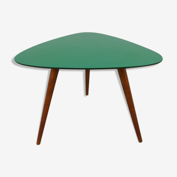 Table d'appoint tripode Baumann, verte