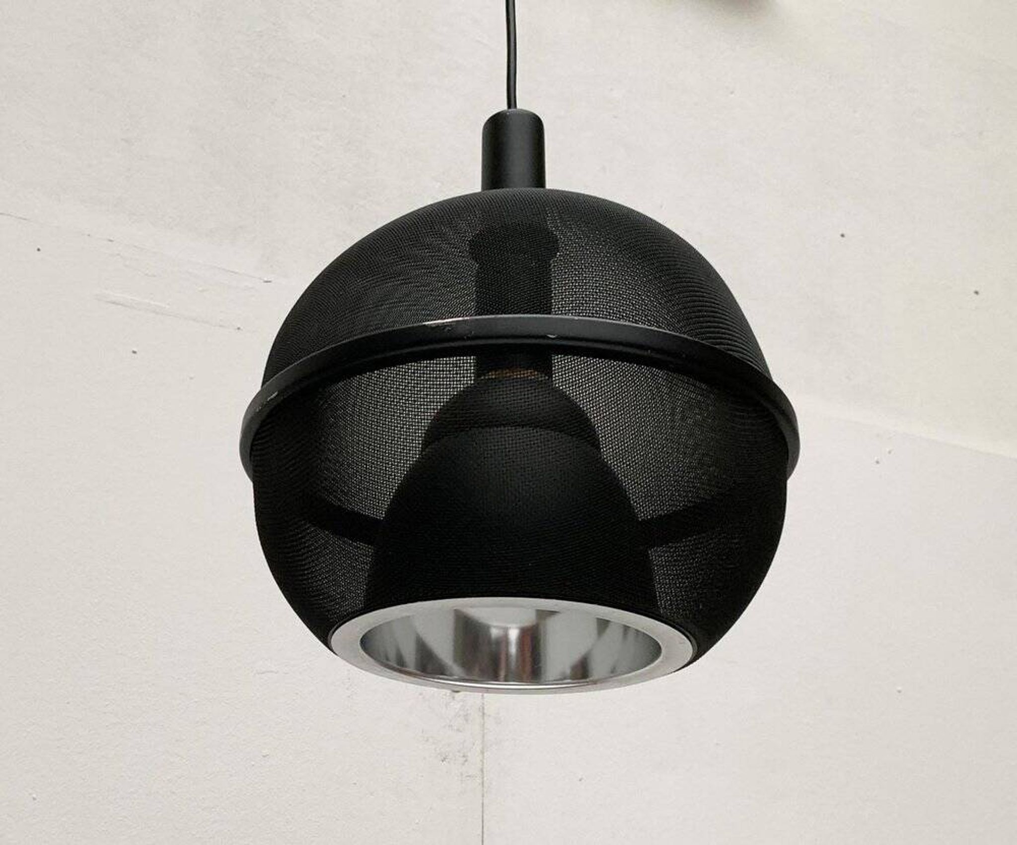 Suspension Allemande de Plafond en Maille Space Age par Roger Tallon pour Erco