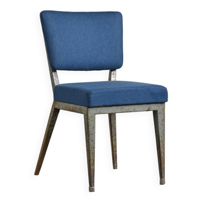 Chaise en métal de Cansado, circa 1960