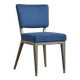 Metal chair by Cansado, circa 1960