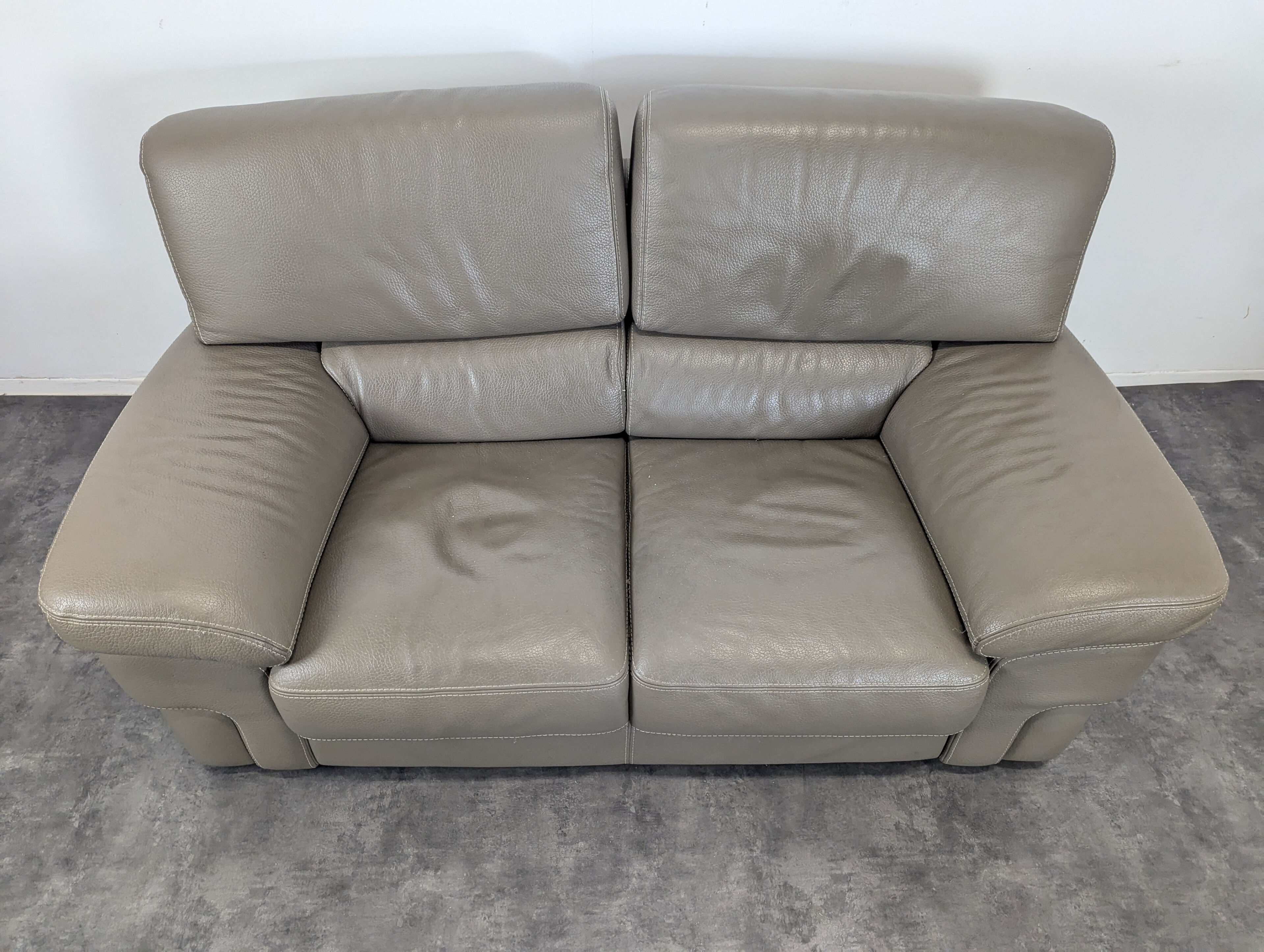 Leather sofa