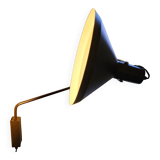 Articulating metal wall light / Paperclip lamp / Hoogervorst for Anvia / Large edition / 1970s