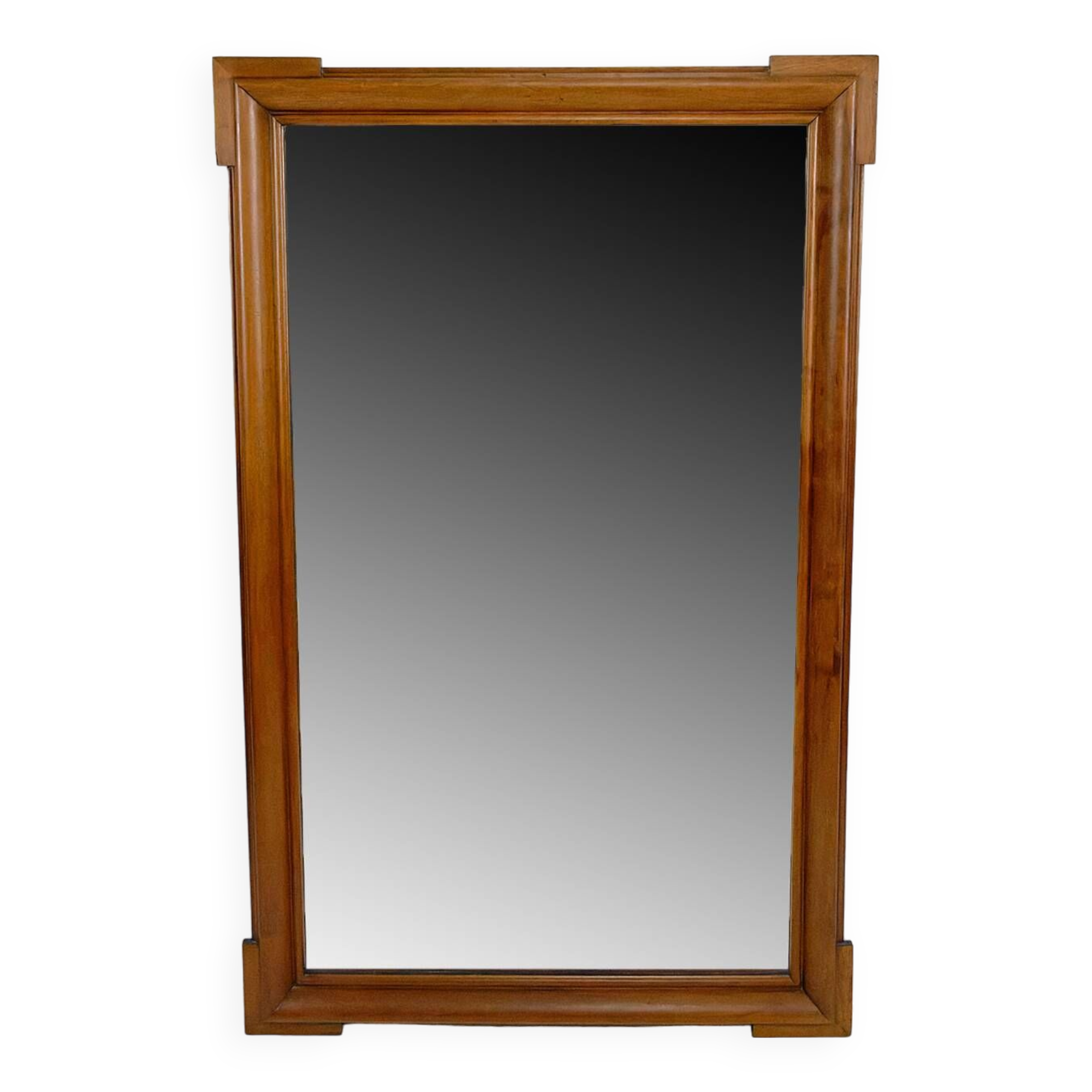 Walnut mirror from the Napoleon III period, France, circa 1870