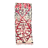 Berber rug Azilal vintage red